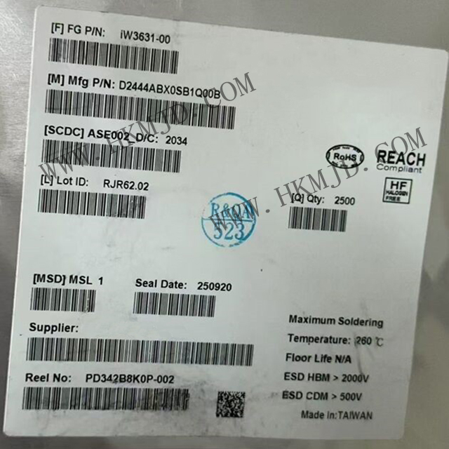 現(xiàn)貨供應(yīng) IW3631-00：高性能、高集成度 LED 驅(qū)動(dòng)控制器，提供原裝正品